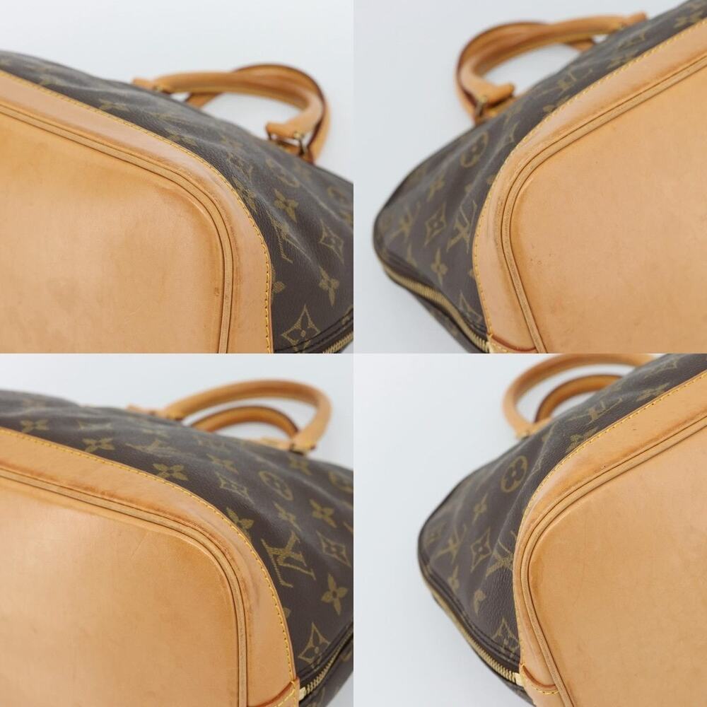 Louis Vuitton Monogram Alma Handbag Brown - Picture 15 of 15